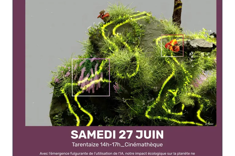 Conférence Intelligence artificielle et écologie, Cinémathèque de Saint-Étienne à Saint-Étienne